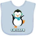 thumbnail image 3 of Inktastic Chillin Penguin Boys or Girls Baby Bib, 3 of 4