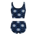 thumbnail image 5 of Regatta Womens Orla Kiely Mini Square Flower Reversible Bikini Set, 5 of 5