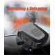 thumbnail image 5 of KAIYANG Calentador portátil para coche, 12 V, 150 W, 2 en 1, modo de calentamiento rápido, desempañador y descongelador, color gris, 5 of 5