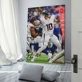 thumbnail image 3 of Bo Nix Canvas Poster Painting On Canvas Wall Art Poster Scroll Picture Print Living Room Walls Decor Home Posters 16x24inch(40x60cm), 3 of 6