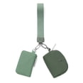 thumbnail image 1 of Cartera de muñeca Mum's Memory con cremallera redonda de nailon verde, 1 of 6