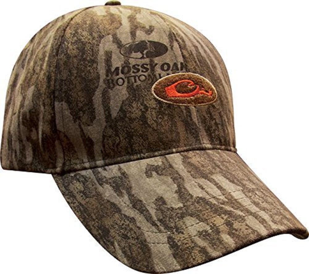 Drake Waterfowl Men's Cotton Twill Large Duck Head Logo Adjustable Hat Brown 