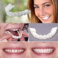 thumbnail image 2 of A Pair Upper & Lower High Quality Denture Instant Smile Comfort Fit Flex Cosmetic Teeth Denture Teeth Top Cosmetic Veneer High Quality, 2 of 5