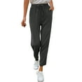 thumbnail image 3 of Women Pants Bell Bottoms Multi Colored Slim Trousers Ladies Work Leggings, 3 of 8