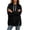Black-Hvyesh sweatshirts for women, variant on Sweatshirt for Women Fall Oversized Pullover Long Sleeve Casual Hoodie Dress Kangaroo Pocket Winter Clothes