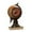Yellow, variant on yuksok Globe Figurine Table Clock Art Craft Ornament for Fireplace Office Bookshelf Blue