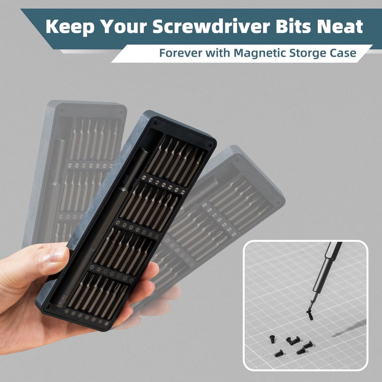 Deli 57-in-1 Precision Screwdriver Set with Magnetic Bits photo 3