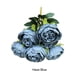 thumbnail image 2 of Ramo de Flores Artificiales Cateissary Decoración de Bodas Neblina Azul, 2 of 6
