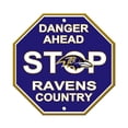 thumbnail image 1 of Baltimore Corbeaux en Plastique Signe d'Arrêt, 1 of 1