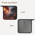 thumbnail image 2 of Honeii Fire Sky Dragon for Silicone Trivets for Hot Pots and Pans -Trivet Mat - Heat Resistant Silicone Trivet - Hot Plate Mats, 2 of 8