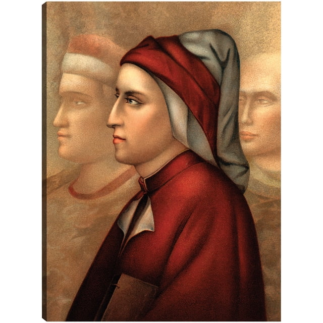 Cuadro Decorativo - Florencia Italia Retratos Jr Impresión en canvas, estrechado.