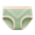 thumbnail image 2 of fatyb Women's Cotton Underwear Mid Waisted Full Coverage Stretchy Briefs Soft Breathable Ladies Panties, 2 of 3
