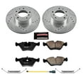 thumbnail image 3 of PowerStop Front Z23 Evolution Sport Carbon-Fiber Ceramic Brake Pad and Drilled & Slotted Rotor Kit Fits: BMW Select Models K7331, 3 of 10
