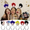 thumbnail image 1 of Xihbxyly Divertida Diadema con Pinza para El Cabello, Diseño de Plástico Liviano, Tamaño Ajustable, Uso Versátil para Flequillo y Trenzas, Perfecta para Fiestas, Trabajo o Compras, Fácil de Usar, Aju, 1 of 2