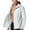 0142-Blanc, variante sur Betivan Cardigan à Capuche en Soie Glacée pour Hommes, Fermeture Éclair, Veste à Manches Longues, Protection UV, Tenue Légère pour Extérieur, Voyage, Sports, Été