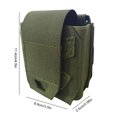 thumbnail image 3 of La Cintura Al Aire Libre Campo Ajustable Pack Oxford Tool Pouch () Verde, 3 of 5