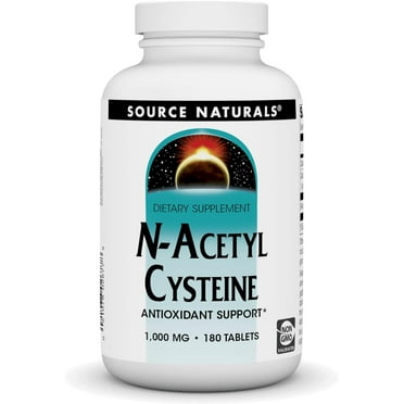 Source Naturals N-Acetyl Cysteine* 1,000 mg - 180 Tablet