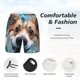 thumbnail image 3 of Fotbe Sea Swimming Corgi Traje de Baño para Hombre – Shorts de Natación de Secado Rápido con Forro y Bolsillos-Large, 3 of 6