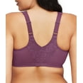 thumbnail image 3 of Glamorise Lacey T-Back Front-Closure WonderWire Underwire  Bra 9246 (Women's & Women's Plus), 3 of 9