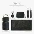 thumbnail image 4 of Hannah & Sophia North Backpack 5pc Set, Midnight Black, 4 of 11