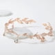 thumbnail image 4 of Diadema de tiara de boda para novias, diadema de corona dorada para desfiles de boda de graduación y nacimiento JM, 4 of 5