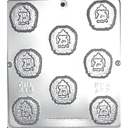 

615 25TH Anniversary Chocolate Candy Mold