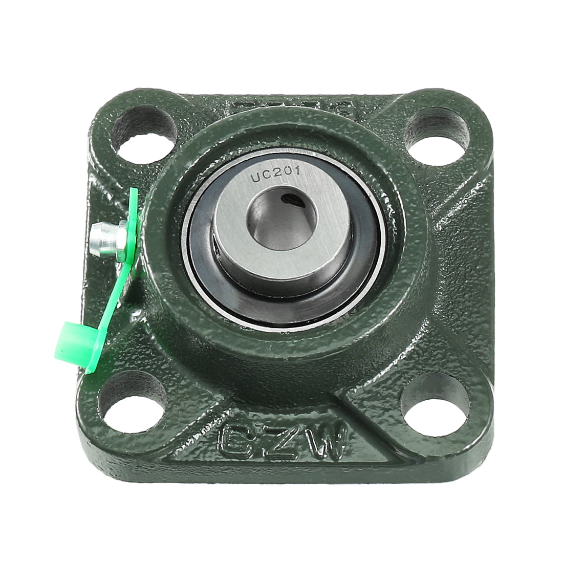 2 square flange bearings UCF201-8 Premium double seals ABEC3 1/2 bore UCF201 8 