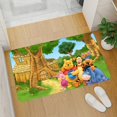 thumbnail image 3 of Felpudo de franela con estampado gráfico de Winnie The Pooh para baño, cocina, entrada, decoración del hogar, 3 of 4