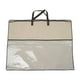 thumbnail image 1 of Bolsa para guardar edredones, organizador de ropa con asas reforzadas, bolsa para guardar mantas, organizador de armario para ropa de cama, suéteres y 45 x 45 cm, 1 of 8