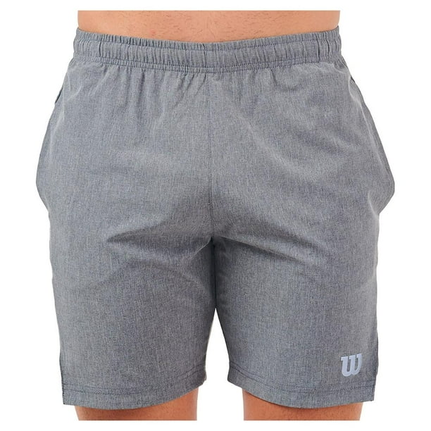 Short Melange Wilson Para Hombre Gris Talla M