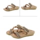 thumbnail image 5 of Sandalias de playa con diamantes de imitación y flores planas bohemias Wmkox8yii  ytu1232, 5 of 5