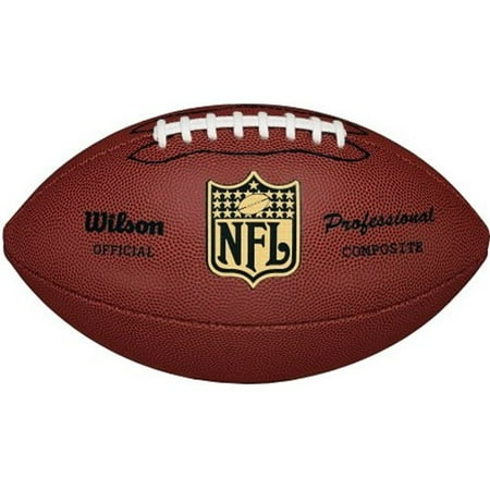 NFL Pro Replica Official Size Composite Leather Game (Best Pre Game Chants Football)