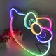 thumbnail image 2 of Espejo personalizado de Hello Kitty con luces, decoración de dormitorio, espejo de neón Led acrílico, 2 of 4