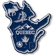 thumbnail image 2 of Quebec Province Magnet by Classic Magnets, Collectible Souvenirs Made in The USA, 2 of 4