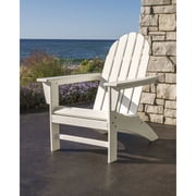 POLYWOOD Vineyard Outdoor Adirondack Chair in Teak
