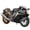 Black, variant on 1/6 Scale Large Alloy RC Motorcycle Diecast Model with Ignition, Spray Exhaust & LED Lights, Collectible Remote Control Racing Bike Display Replica Desk Decor for Men (Black)