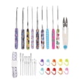 thumbnail image 2 of Oubit Colorful Crochet Hooks Set,9Pcs Crochet Hooks Various Crochet Hooks Crochet Needle World-Class Design, 2 of 9