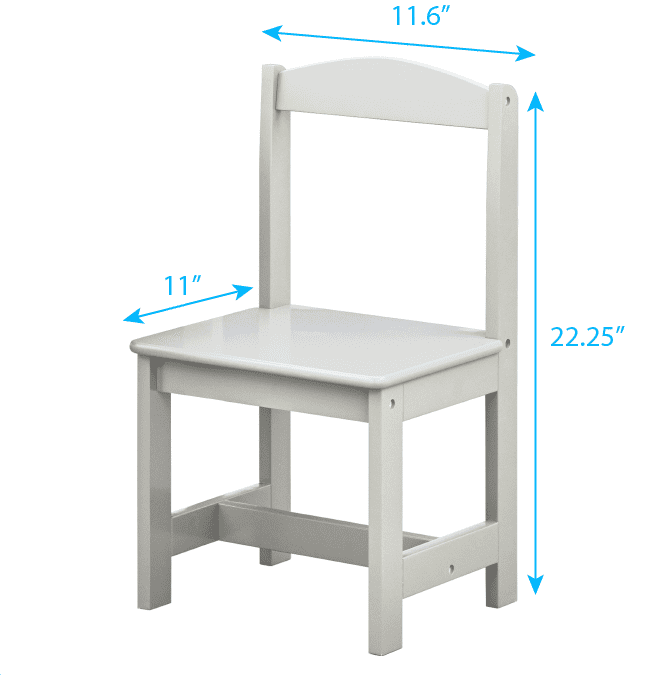 TMS Hayden Kids' 5-Piece Table and Chairs Set, Multiple Colors