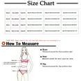 thumbnail image 3 of Fesfesfes Swimsuit for Women Women Swimwear Patchwork Bikini Split Swimsuit, 3 of 7