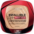 thumbnail image 1 of L'Oréal Paris Infallible 24H Fresh Wear Foundation in a Powder, 1 of 7