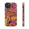 thumbnail image 4 of BeABetterHumanStore Apple iPhone 14 Pro Max Plus Tough Phone Case Doodle Designer, 4 of 5