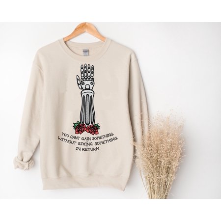 Unisex, Fullmetal Anime Sweater, Edward Elric, Alphonse Elric Quote, Anime, Alchemist Brotherhood, FMA Retro Manga Alphonse Hand Sweatshirt