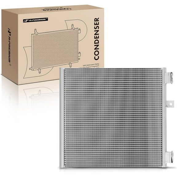 A-Premium Air Conditioning A/C Condenser Compatible with Porsche 911 2014-2019, 918 Spyder 2015-2015, Replace# 99157311104