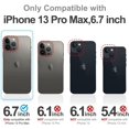 thumbnail image 4 of Funda De Teléfono Luxury Love Heart Cortex Para iPhone 13 pro max Levamdar estilo estrella, 4 of 7