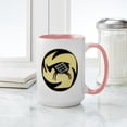 thumbnail image 4 of CafePress - MIMBRES BUTTING GOAT BOWL DESIGN Large Mug - 15 oz Ceramic Large White Novelty Mug, 4 of 4