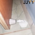 thumbnail image 3 of JJYY 1PC/2Pcs Silicone Door Stopper with Suction, Anti-Collision Cushion, Mute Buffer Door Block, Suction Type Door Holder for Preventing Slamming, Noise Reduction, Suitable for Bathroom, 3 of 10