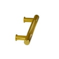 thumbnail image 3 of CKP #1650 Linear Collection 3-3/4 in. (96mm) Knurled Aluminum Pull, Brushed Gold, 3 of 4