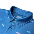 thumbnail image 3 of KSCOTT Caribbean Soul Polo Blue, XLarge Short Sleeve Shirt, 3 of 4