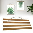 thumbnail image 4 of Magnetic Teak Wood Photo Picture Frame 21cm-51cm Poster Print Wooden Hanger, 4 of 7