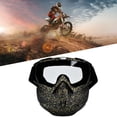 thumbnail image 4 of Gafas de seguridad para exteriores para una mejor protección de la vista Gafas de ciclismo resistentes al viento y a la niebla de color gris, 4 of 8